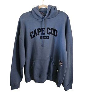 Russell Athletics NWT Cape Cod Mass Dri Power Blue Hoodie Size XL